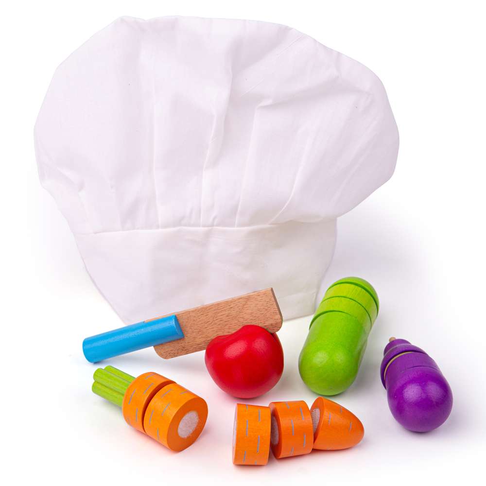 Cutting Vegetables Chef Set - Damaged Box
