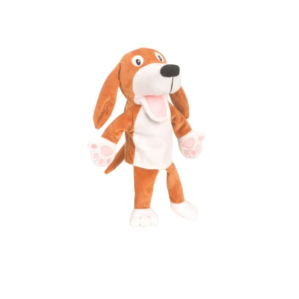 Moving Mouth Dog Hand Puppet