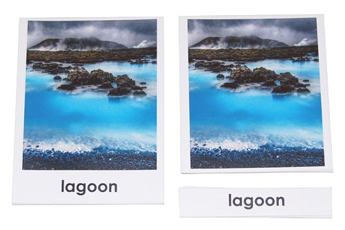 Landforms 3-Part Cards
