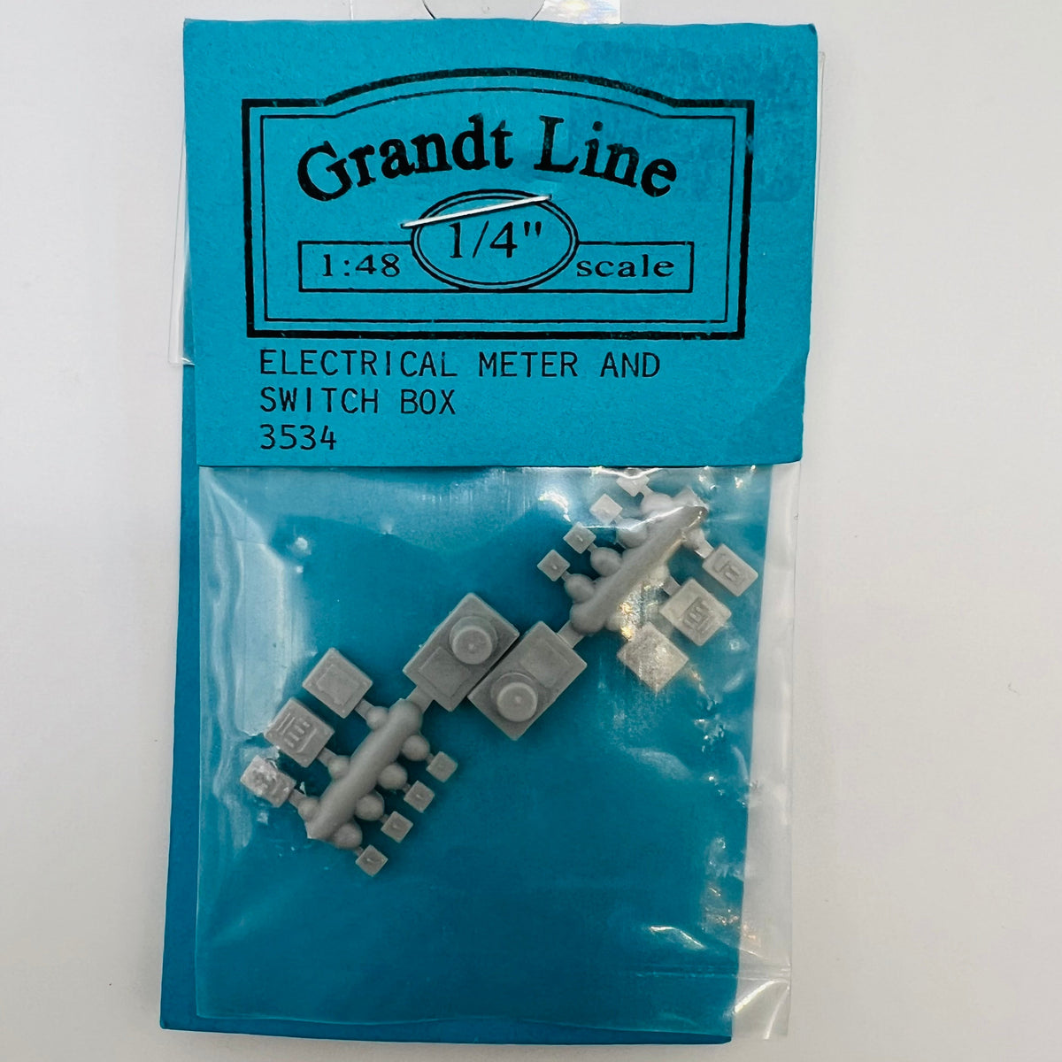 Electric Meter - 1/48 Scale Dollhouse Miniature