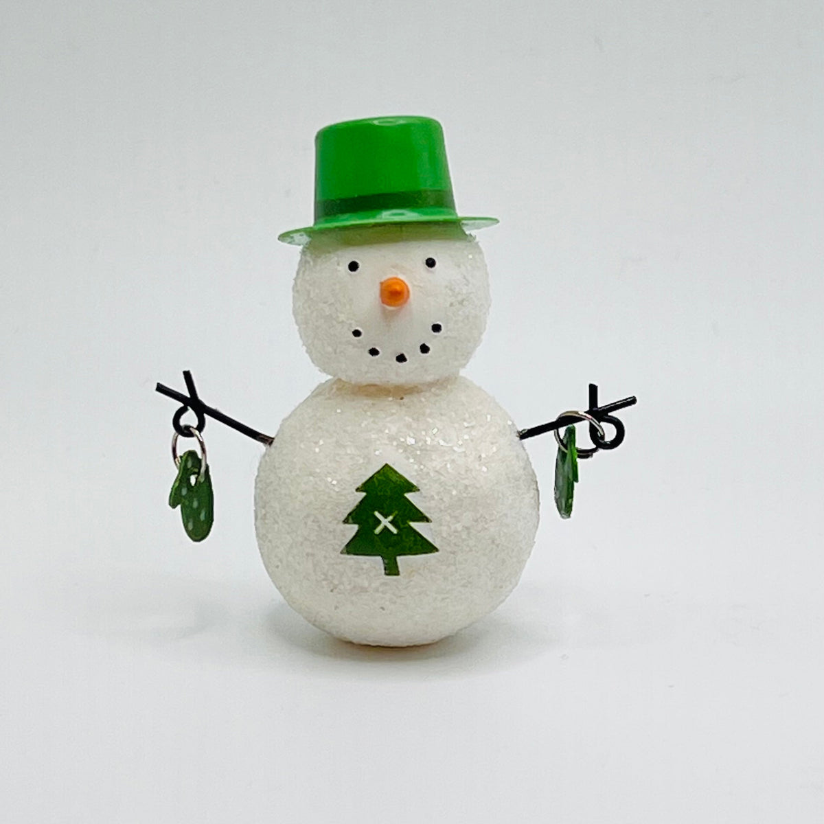 Snowman - with Mitts - 1/12 Scale Dollhouse Miniature