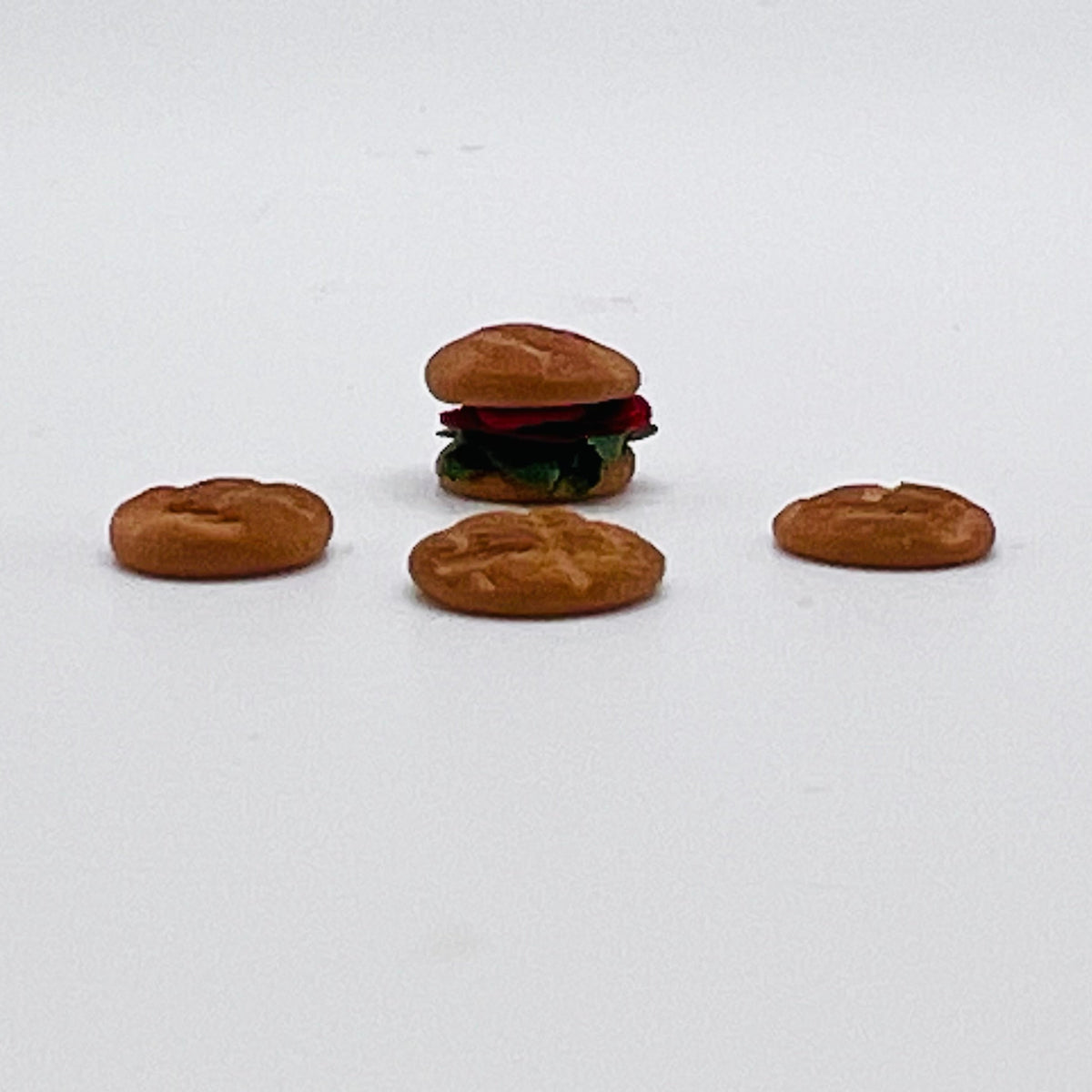Sandwich and Bread - 1/12 Scale Dollhouse Miniature