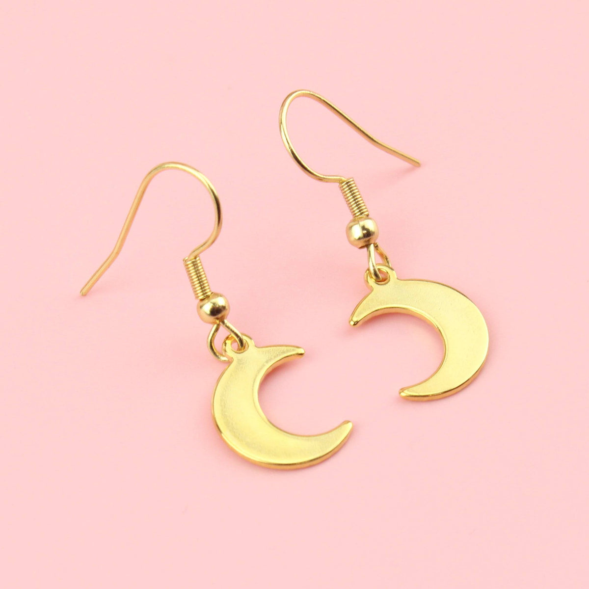 Luna Moon Earrings (Gold Plated)
