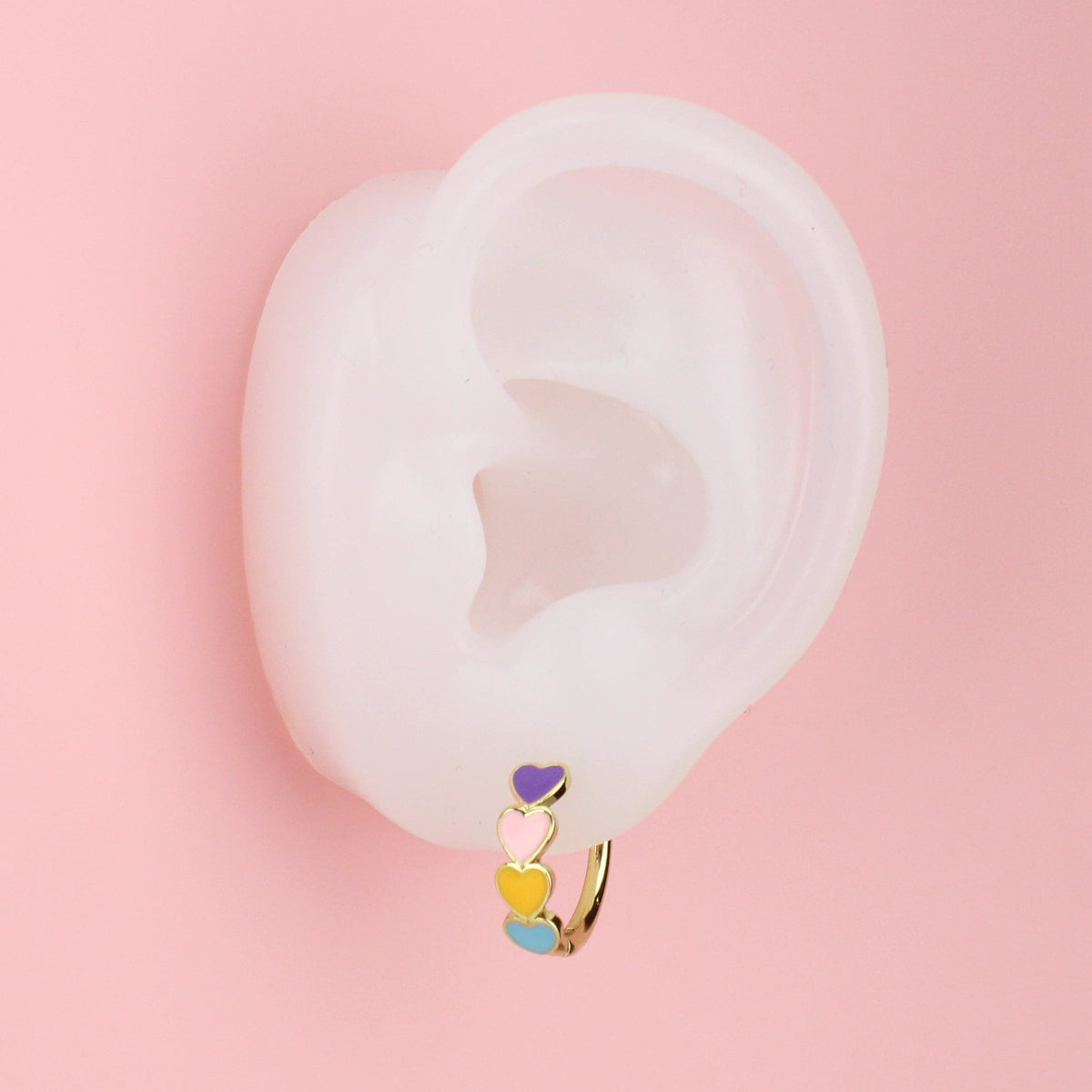 Love Bug Hoop Earrings