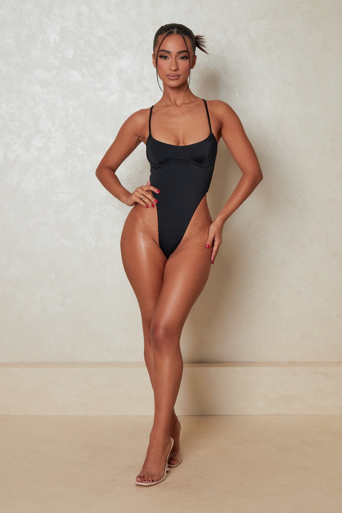 The Scoop Suit in Black