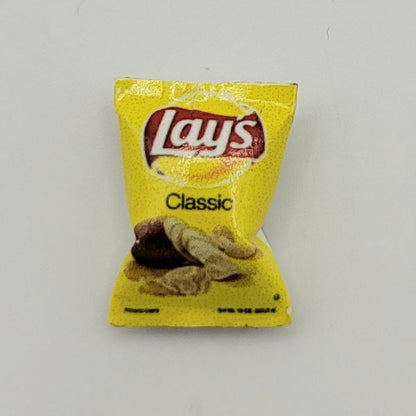 Individual Size Bags of Chips - 1/12 Scale - Dollhouse