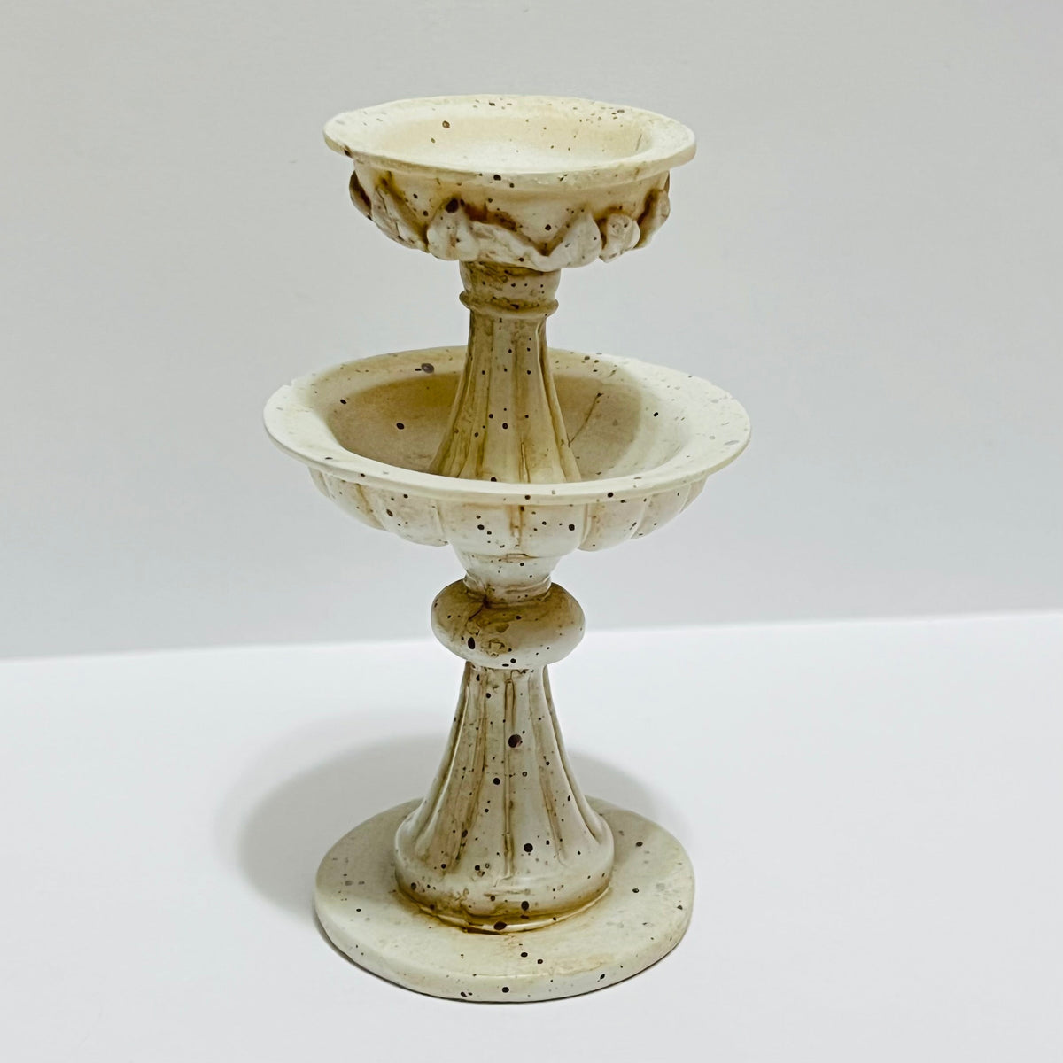 Garden Fountain Bird Bath - 1/12 Scale Dollhouse Miniature