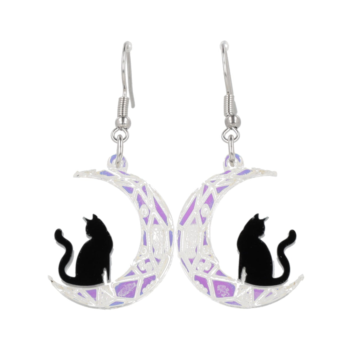 Meow Moon Earrings