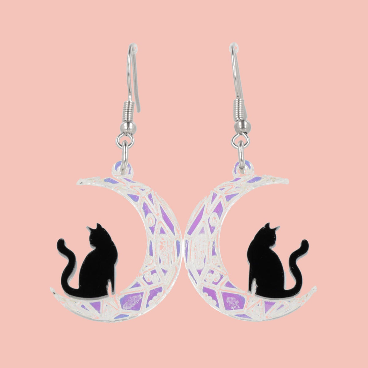 Meow Moon Earrings