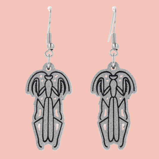 Maneater Praying Mantis Earrings